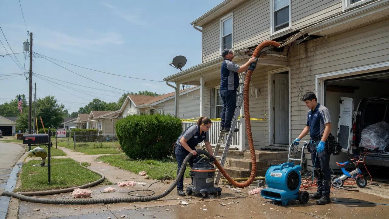 Water Damage Restoration in Griffin, IN near me